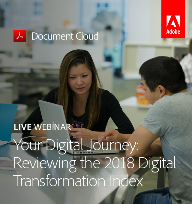 Your Digital Journey: Reviewing the 2018 Digital Transformation Index